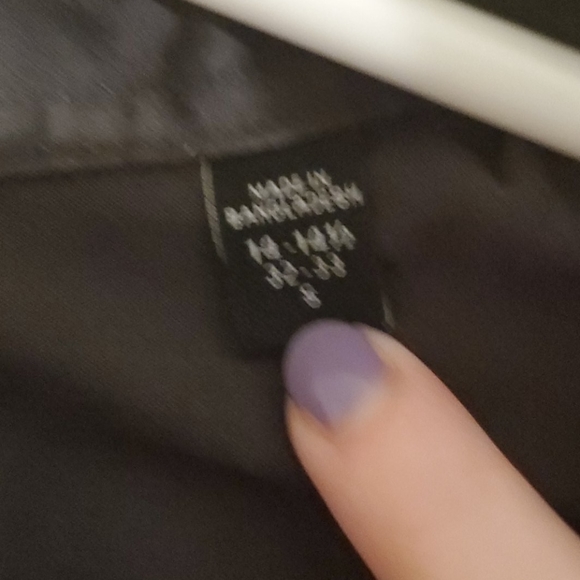 Kenneth Cole unlisted collection Mens dark gray dress shirt - Picture 3 of 4